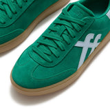 Fitflop THE DASH T-Toe Suede Sneakers - Marine Green/Cloudy Blue