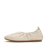 Fitflop DELICATO Poise Leather Ballerinas - Hazy Taupe