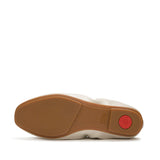 Fitflop DELICATO Poise Leather Ballerinas - Hazy Taupe
