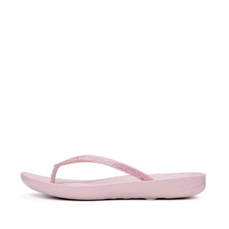 Fitflop Iqushion Ombre Sparkle Flip-flops - Dusk Lilac, side profile