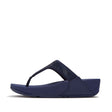Fitflop Lulu Crystal Embellished Toe-Post Sandals - Nightfall Blue - side view