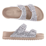 Holster Flare Sandal Silver front view