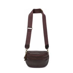 Gia Leather Lia Moon Bag Brown view 1