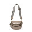 Gia Leather Lia Moon Bag Pewter view 1