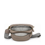 Gia Leather Lia Moon Bag Pewter view 3