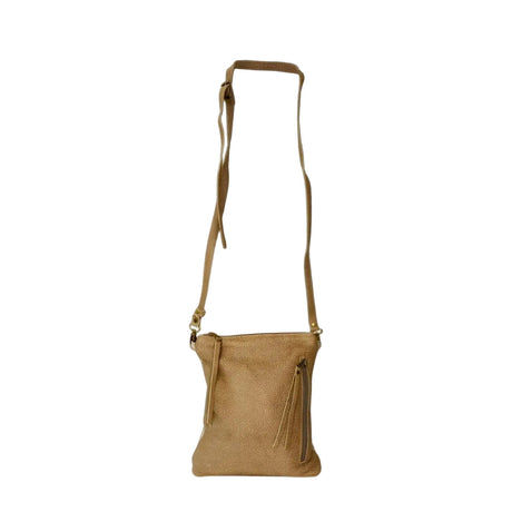 Gia Rustica 2 Tone Postman Bag Sand view 2