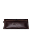 Gia Leather Sunglasses Case Brown view 1