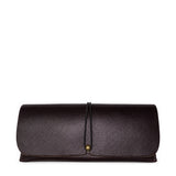 Gia Leather Sunglasses Case Brown view 2