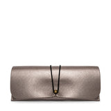 Gia Leather Sunglasses Case Pewter view 2