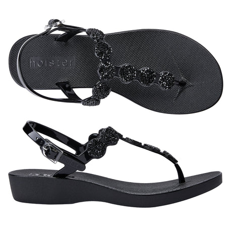 Holster Giselle Wedge Black front view