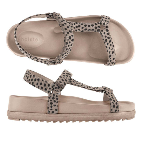 Holster Glide Sandal Cheetah front view