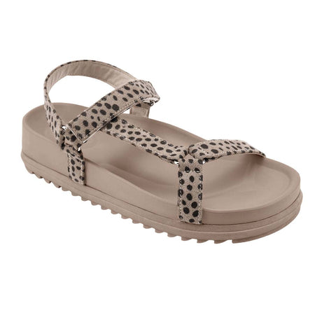 Holster Glide Sandal Cheetah side view