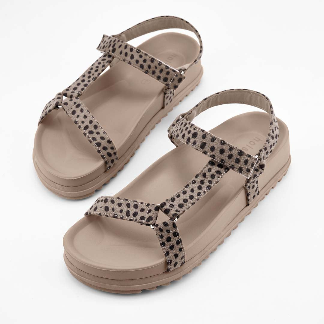 Holster Glide Sandal Cheetah top view