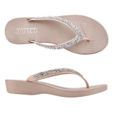 Holster Honolulu Wedge Champagne front view
