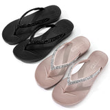 Holster Honolulu Wedge Black and Champagne lifestyle