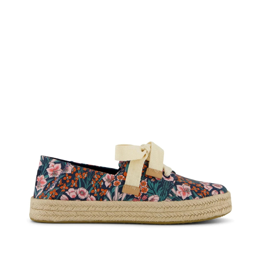 Toms Carolina Lace-up - Dark Teal Mountain Primrose