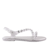 Holster Lola Sandal - Clear Glitter