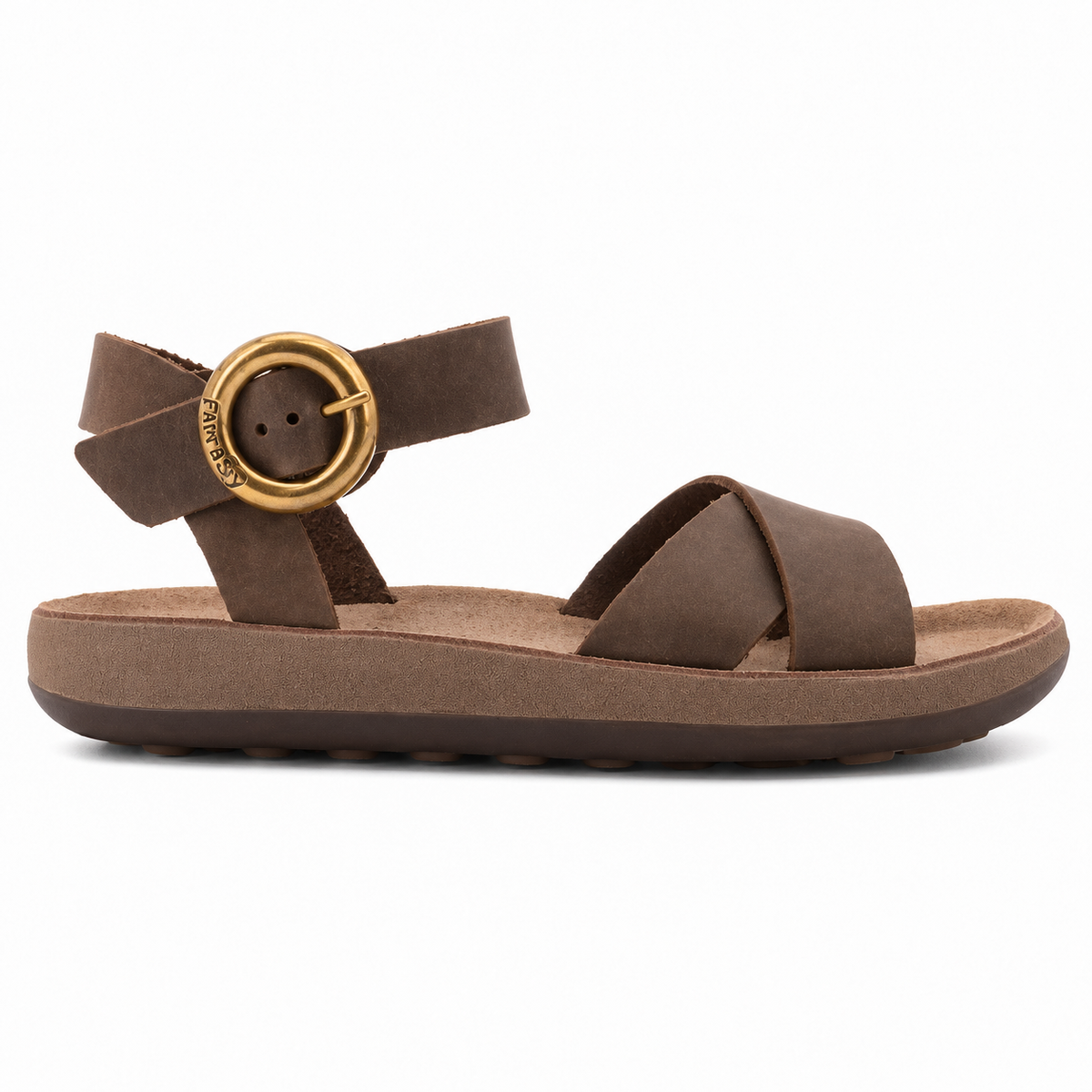 Fantasy Sandals Marieva Sandal - Brown, outer side view