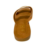 Double Strap Comfort Slip In - Gold - rear view