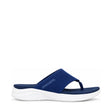 Skechers Ultra Flex 3.0 Sandal - Navy, right-facing side profile