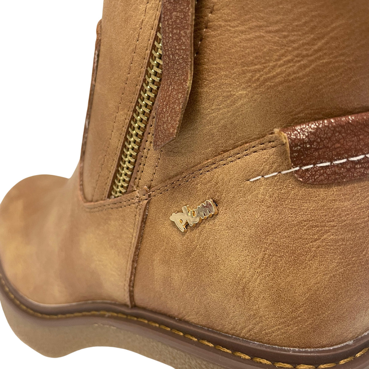 Plum Sock Heel Boot - Taupe, supporting view 5