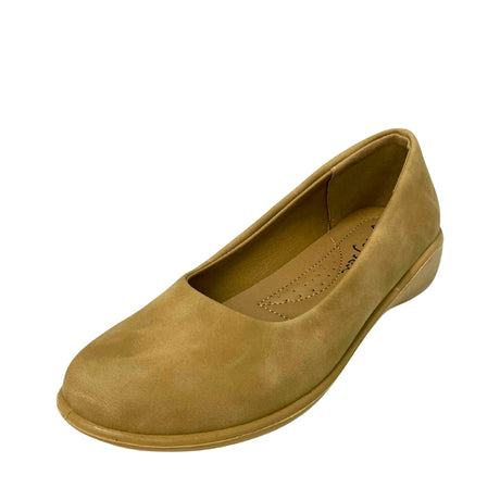 Footflex Push In Flats - Beige, product view 2