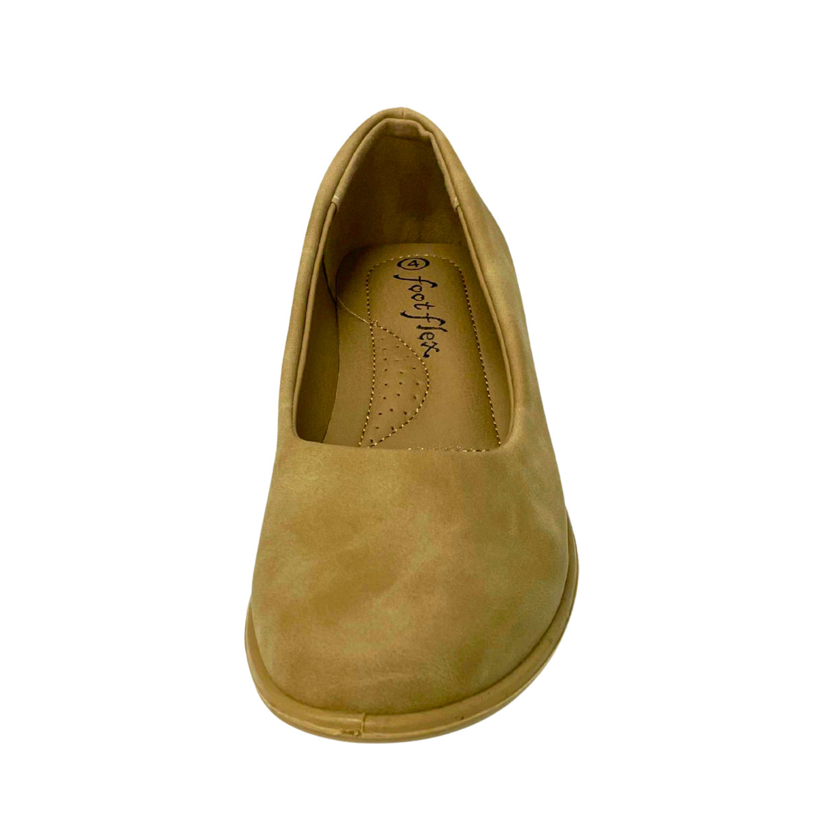 Footflex Push In Flats - Beige, product view 3
