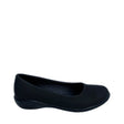 Footflex Push In Flats - Black, product view 1
