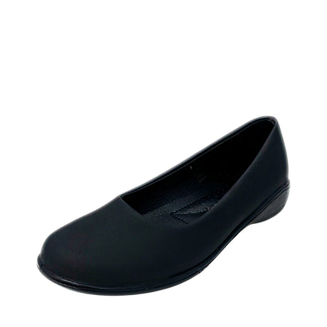 Footflex Push In Flats - Black, product view 2