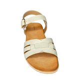 Queue 3 Strap Sandal - Ice - front view