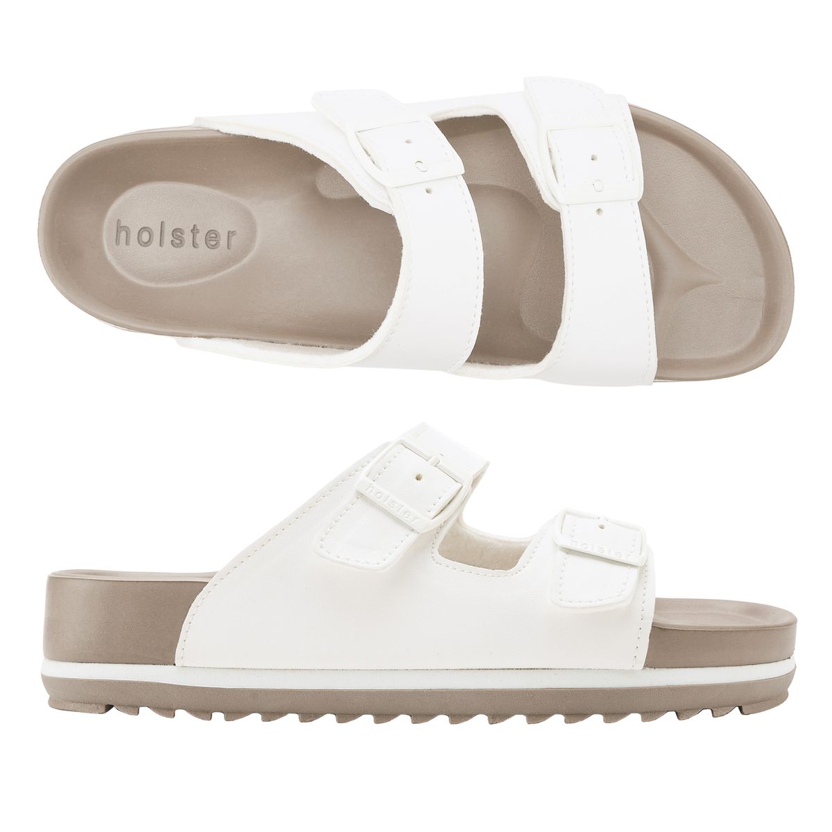 Holster white STRIDE sandal
