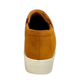 Savoy Comfort Wedge Loafer with Chain Detail, camel, view 4