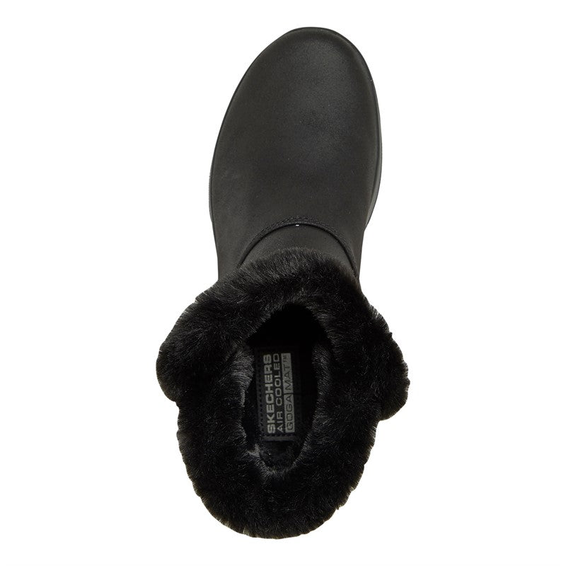 Skechers Black On The Go Joy Endeavor Boots – detail shot