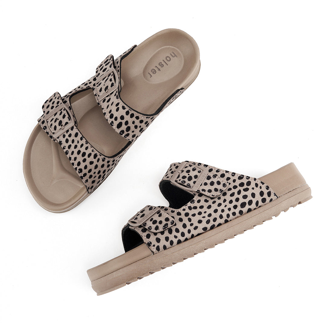Holster Stride Sandal Cheetah top view