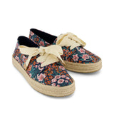 Toms Carolina Lace-up - Dark Teal Mountain Primrose image 2