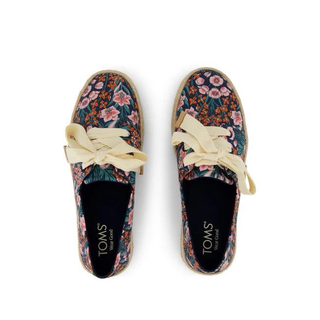 Toms Carolina Lace-up - Dark Teal Mountain Primrose image 3