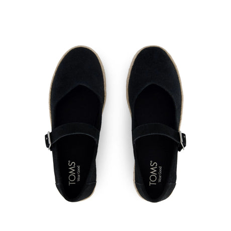 Toms Carolina Mary Jane Espadrille - Black image 5