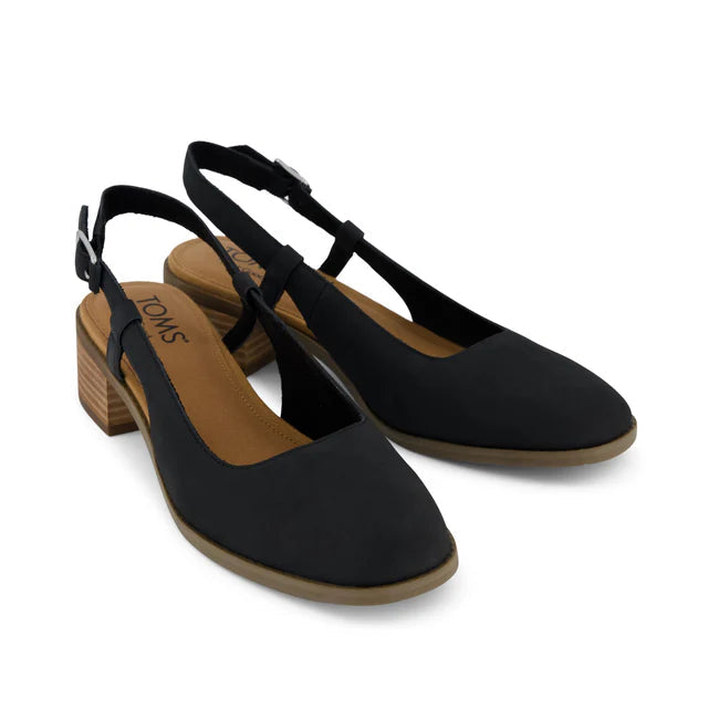 Toms Jaclyn Slingback Heel - Black image 3