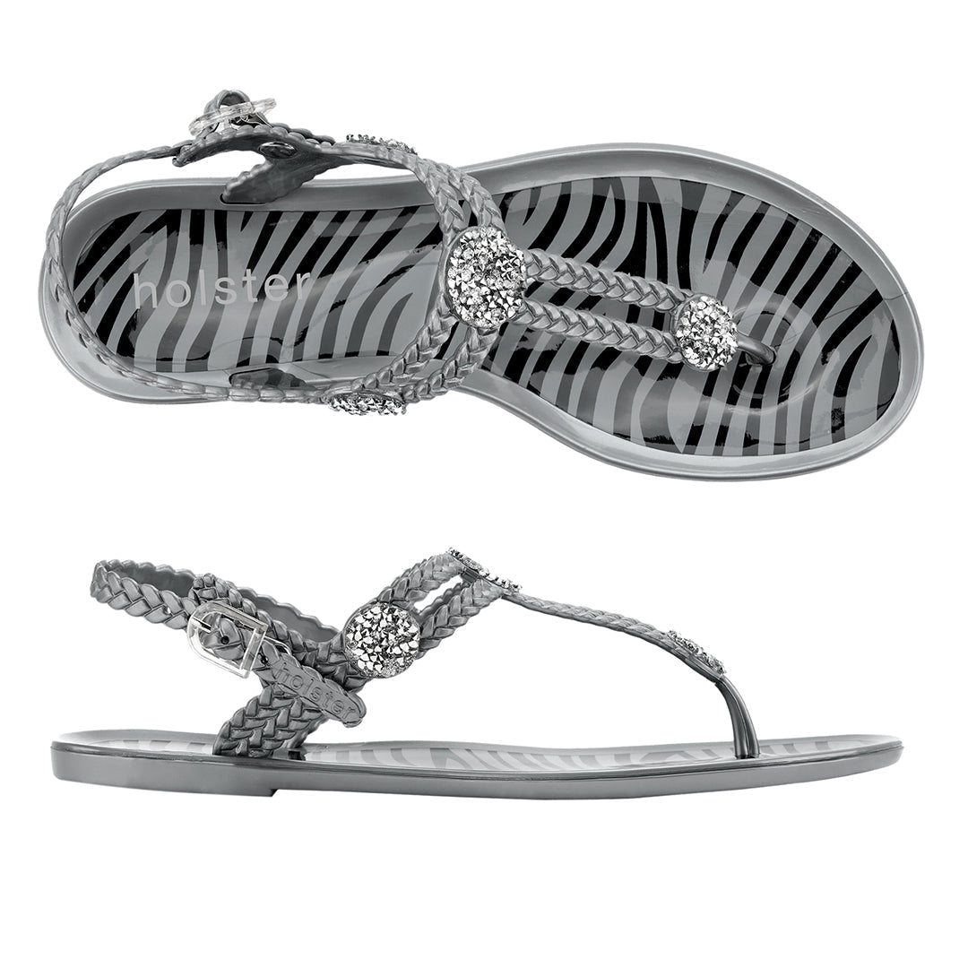 Holster Trendsetter Sandal Silver front view