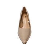 Wild Alice Pointy Court Heel - Nude - front view