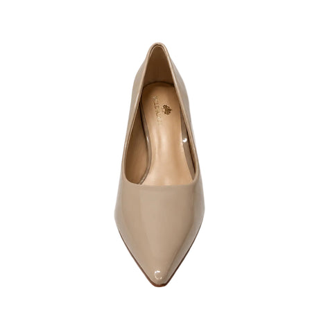Wild Alice Pointy Court Heel - Nude - front view