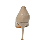 Wild Alice Pointy Court Heel - Nude - rear view